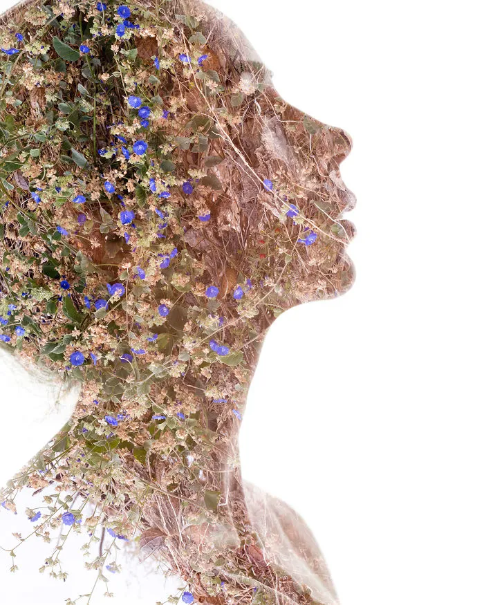 I Started To Take Double Exposure Self-Portraits To Cope With A Break-Up And Now I Can't Stop Doing It. I Asked Friends And Family To Model For Me. Working Towards A Final Image Is Therapeutic.