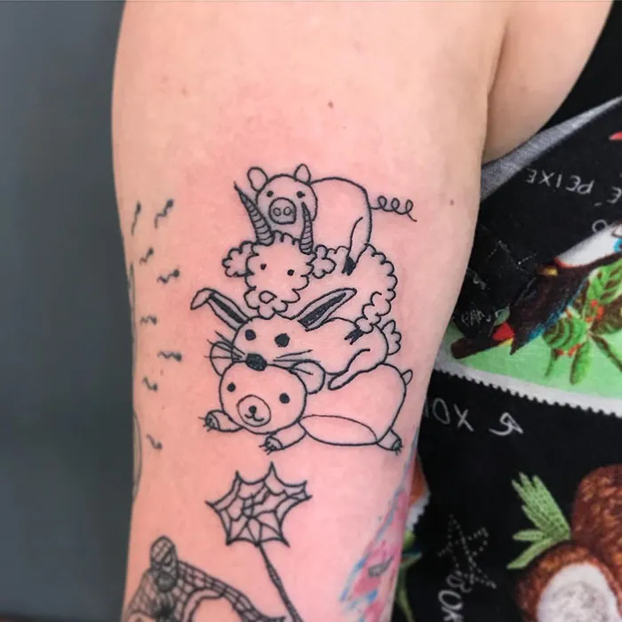 Esta tatuadora brasileña dibuja horriblemente, pero por eso la eligen sus clientes (30 imágenes nuevas)