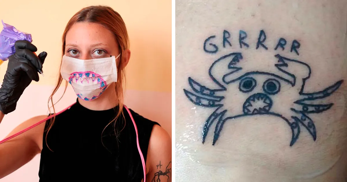 Esta tatuadora brasileña dibuja horriblemente, pero por eso la eligen sus clientes (30 imágenes nuevas)