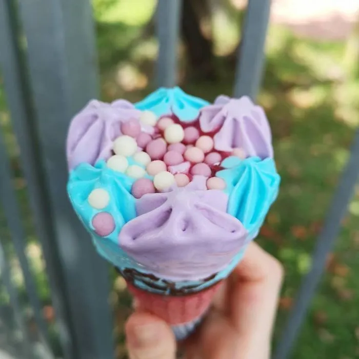 That's The Most Colourful Ice-Cream I've Ever Seen