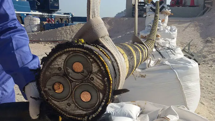 Cable eléctrico submarino