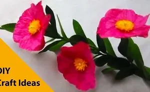 How To Make Paper Flowers