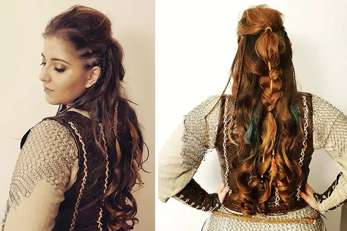 Viking Inspired Hairstyle
