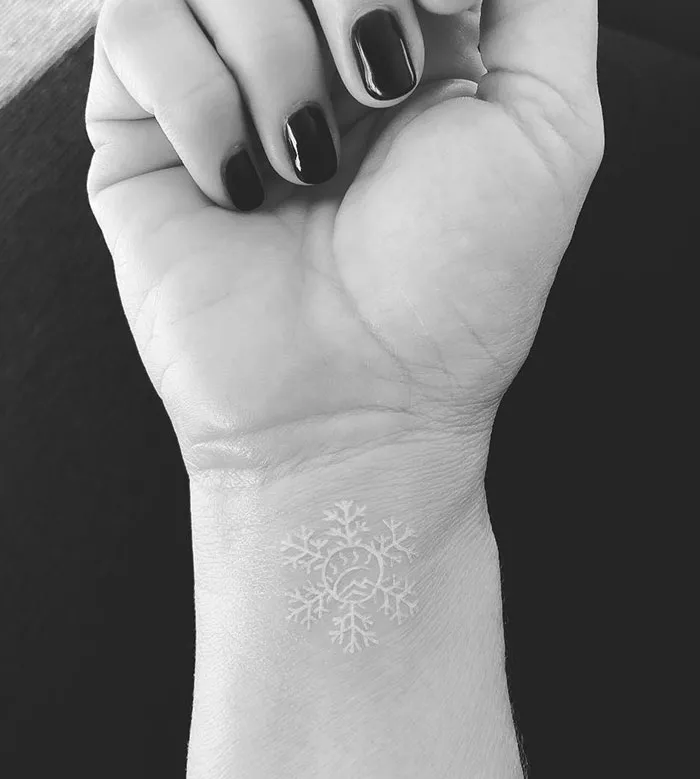 30 White Tattoo Designs That Look Like Magic Runes