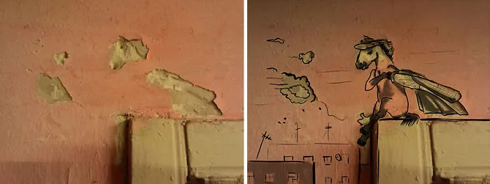 Artist Paints Creatures She Sees Around Her Due To Pareidolia (34 Pics)
