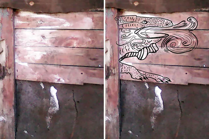 Artist Paints Creatures She Sees Around Her Due To Pareidolia (34 Pics)