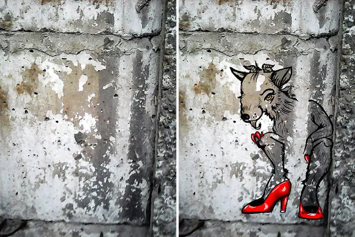 Artist Paints Creatures She Sees Around Her Due To Pareidolia (34 Pics)