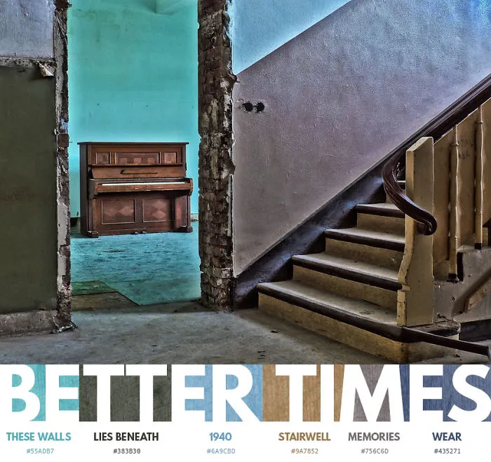 These Colour Palettes Show The Beauty Of Decay