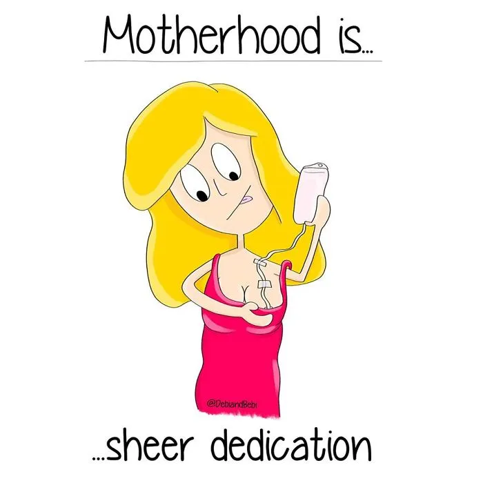 I Turned Crazy Motherhood Moments Into 30 Comics