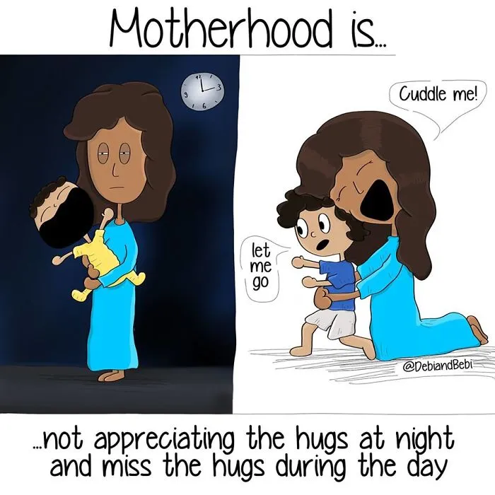 I Turned Crazy Motherhood Moments Into 30 Comics