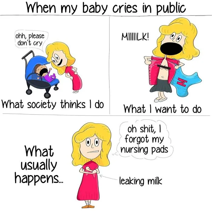 I Turned Crazy Motherhood Moments Into 30 Comics