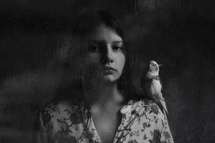 Creative Portrait Way To Express Emotions.