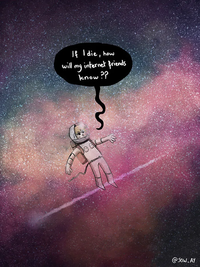 I Illustrate My Darkest Thoughts To Help People Understand What It's Like To Suffer From Mental Illness (40 Pics)