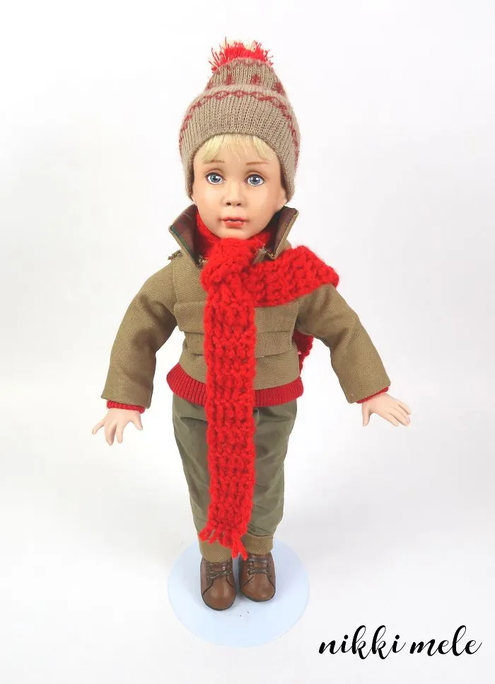 Old Porcelan Doll Transformed Into Kevin Mccallister From Home Alone!