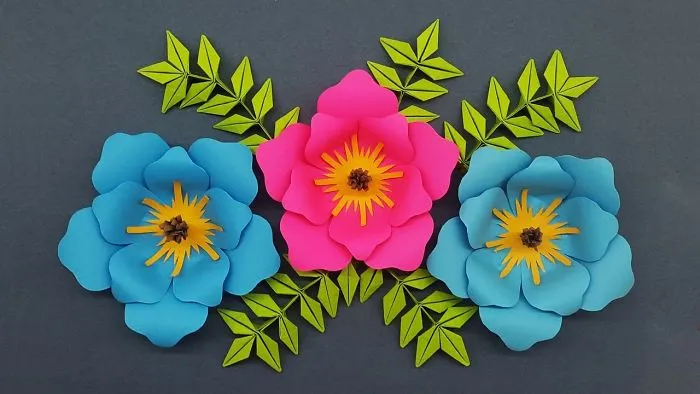 How To Make Paper Flowers For Decorations - DIY Paper Crafts