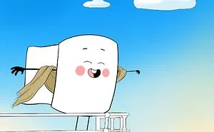Toilet Paper Re-Imagined As Famous Characters