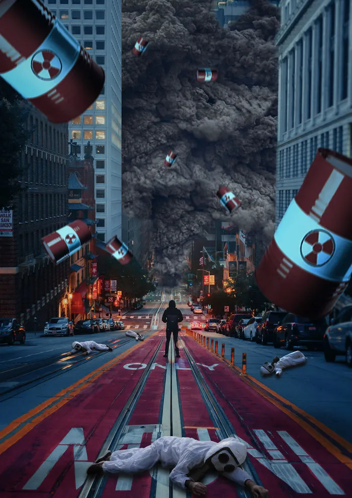 Manipulation With Stages / Photoshop / Kağan Can Şit