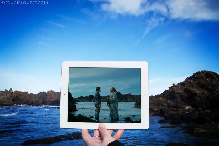 Theon Greyjoy’s Baptism In Ballintoy Harbour, Northern Ireland
