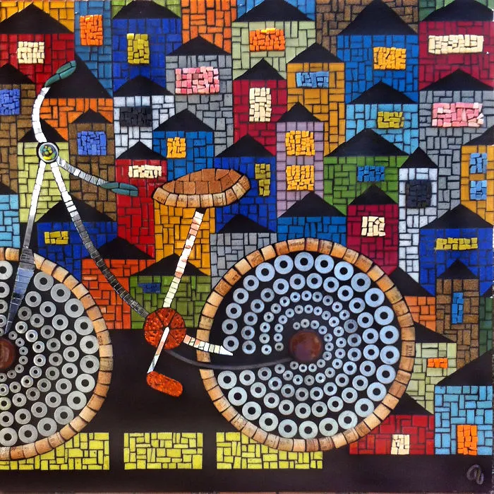 Mosaic For A City Project