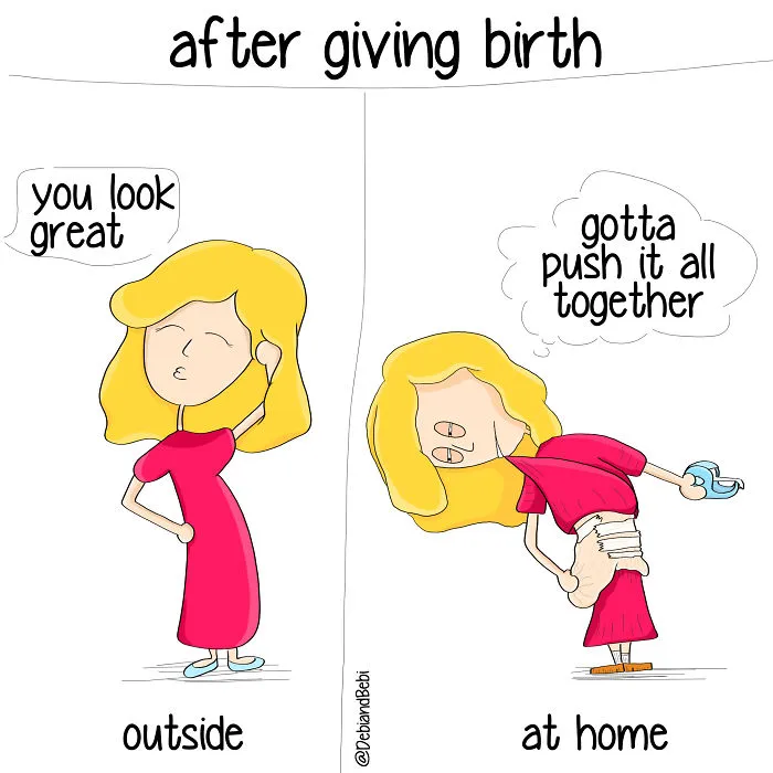 I Turned Crazy Motherhood Moments Into 30 Comics