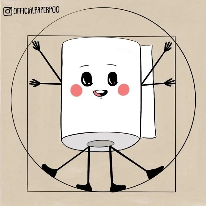 Perfectly Dimensional Like The Vitruvian Man