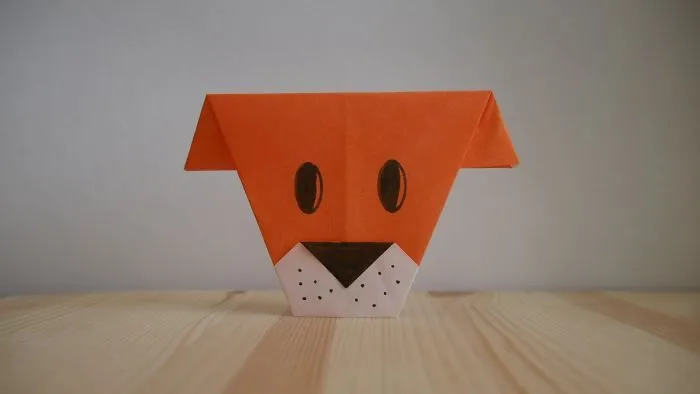 Origami. How To Make A Dog Out Of Paper (Video Lesson)