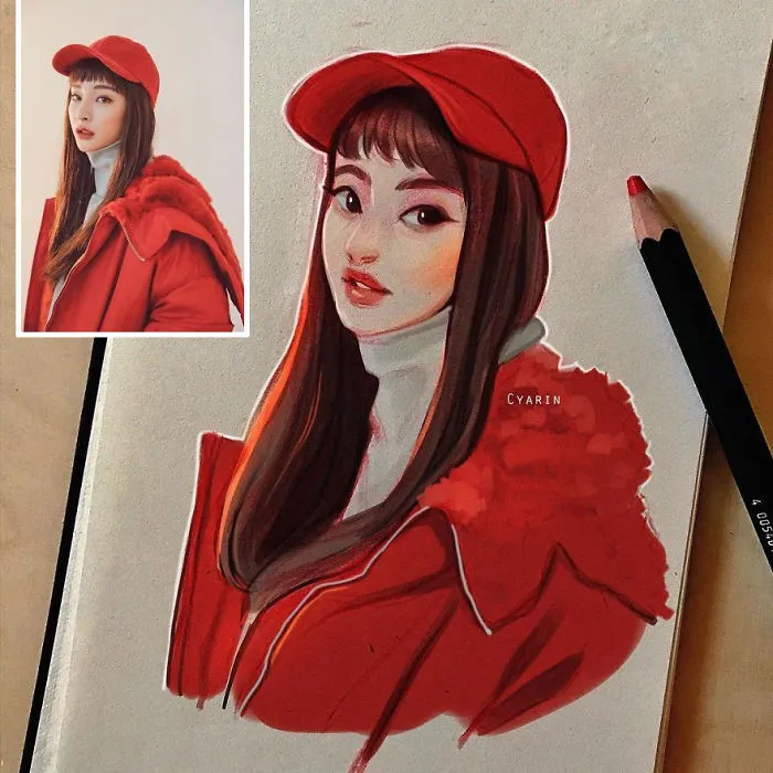 This Dutch Artist Turns Herself And Other People Into Adorable Cartoon Illustrations (30 Pics)