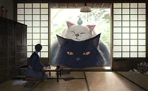 Japanese Illustrator Imagines A World Where Humans Live Among Giant Animals (30 Pics)