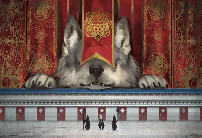 Japanese Illustrator Imagines A World Where Humans Live Among Giant Animals (30 Pics)