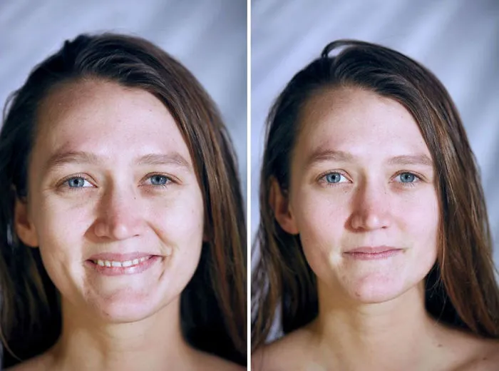 Photographer Takes Portraits Of People With And Without Clothes, Asks Viewers To Guess Which One Is Naked From Their Faces
