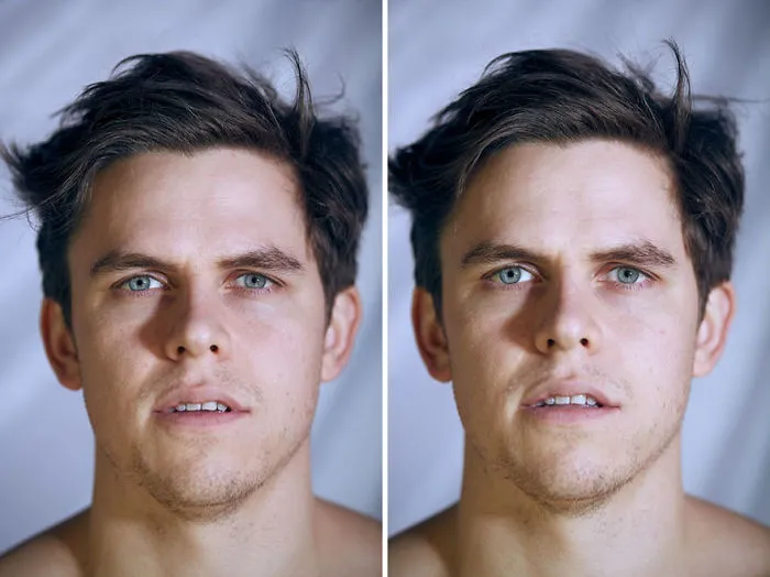 Photographer Takes Portraits Of People With And Without Clothes, Asks Viewers To Guess Which One Is Naked From Their Faces