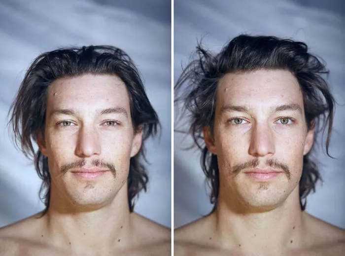 Photographer Takes Portraits Of People With And Without Clothes, Asks Viewers To Guess Which One Is Naked From Their Faces
