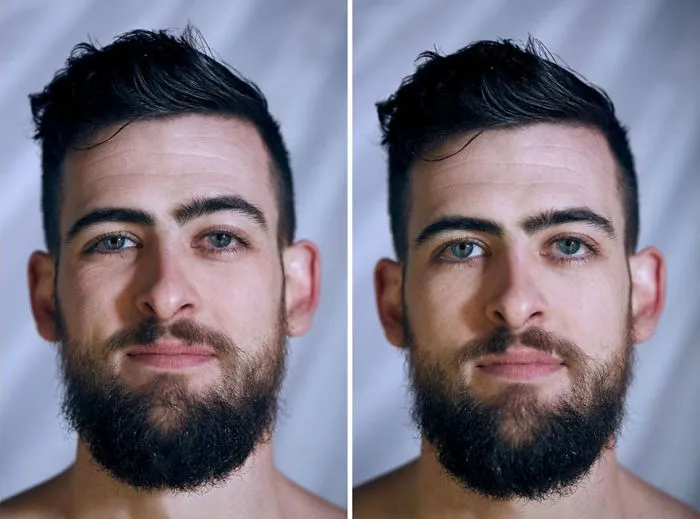 Photographer Takes Portraits Of People With And Without Clothes, Asks Viewers To Guess Which One Is Naked From Their Faces