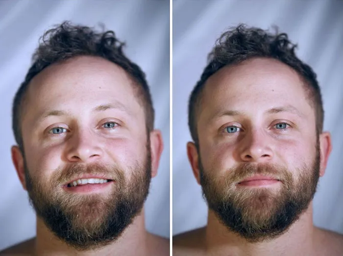 Photographer Takes Portraits Of People With And Without Clothes, Asks Viewers To Guess Which One Is Naked From Their Faces