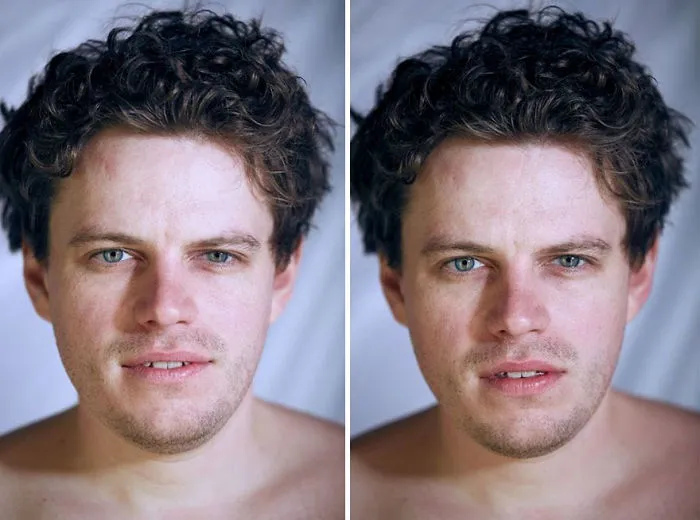 Photographer Takes Portraits Of People With And Without Clothes, Asks Viewers To Guess Which One Is Naked From Their Faces