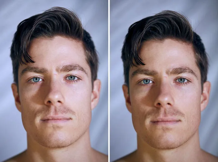 Photographer Takes Portraits Of People With And Without Clothes, Asks Viewers To Guess Which One Is Naked From Their Faces