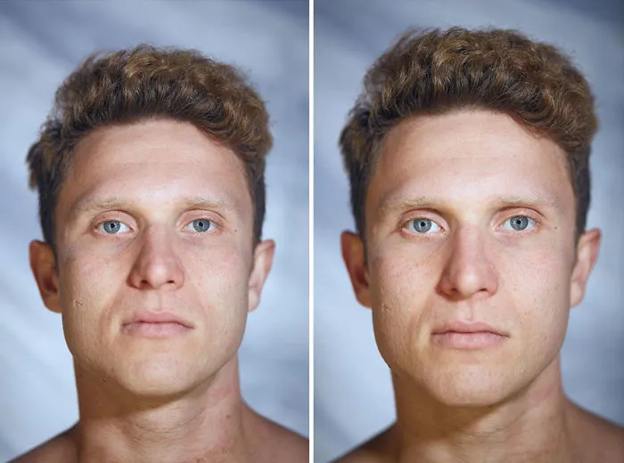 Photographer Takes Portraits Of People With And Without Clothes, Asks Viewers To Guess Which One Is Naked From Their Faces