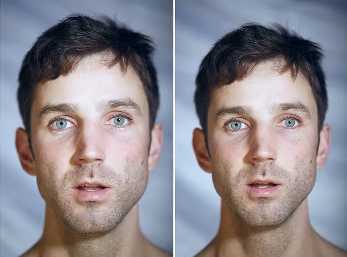 Photographer Takes Portraits Of People With And Without Clothes, Asks Viewers To Guess Which One Is Naked From Their Faces