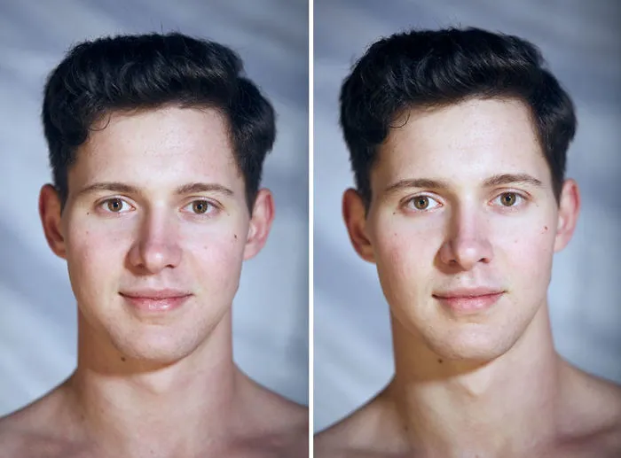 Photographer Takes Portraits Of People With And Without Clothes, Asks Viewers To Guess Which One Is Naked From Their Faces
