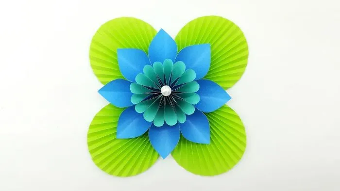 DIY Paper Flower Making Easy Tutorial With Room Decor