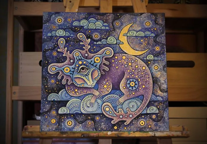 Birth Of A Moon Dreamer.
