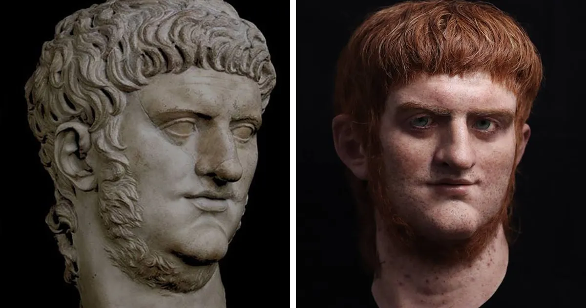 Este artista español recrea a famosos emperadores romanos a través de sus esculturas realistas
