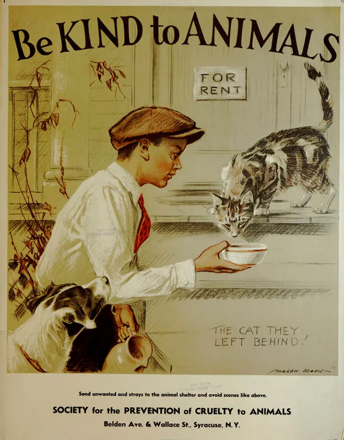 17 Posters From The 1930s, The Age Of Great Depression, That Promote Kindness To Animals