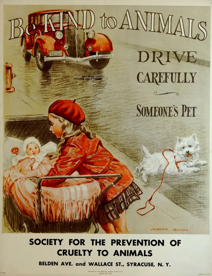 17 Posters From The 1930s, The Age Of Great Depression, That Promote Kindness To Animals