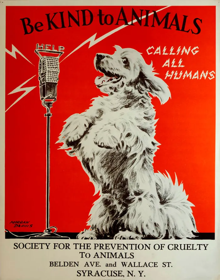 17 Posters From The 1930s, The Age Of Great Depression, That Promote Kindness To Animals