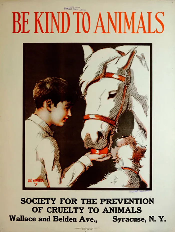 17 Posters From The 1930s, The Age Of Great Depression, That Promote Kindness To Animals