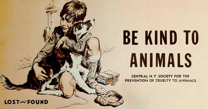 17 Posters From The 1930s, The Age Of Great Depression, That Promote Kindness To Animals