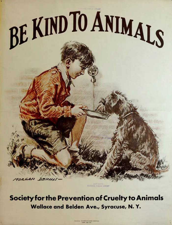 17 Posters From The 1930s, The Age Of Great Depression, That Promote Kindness To Animals