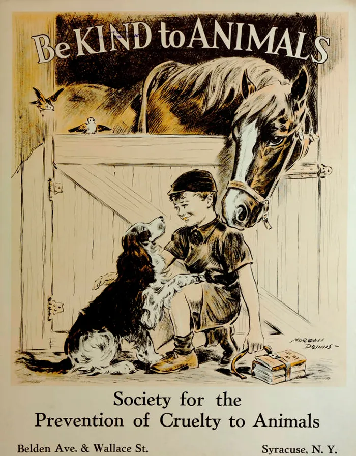 17 Posters From The 1930s, The Age Of Great Depression, That Promote Kindness To Animals