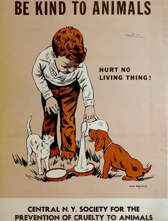 17 Posters From The 1930s, The Age Of Great Depression, That Promote Kindness To Animals